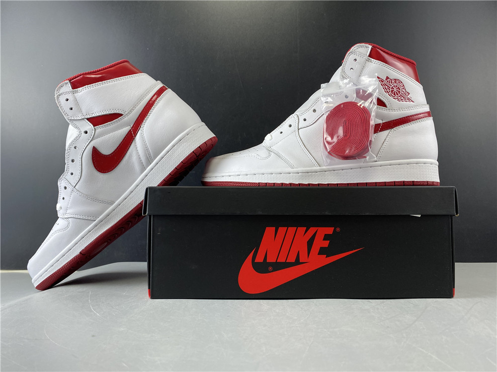 Air Jordan 1 AJ1 WHITE RED 555088-103